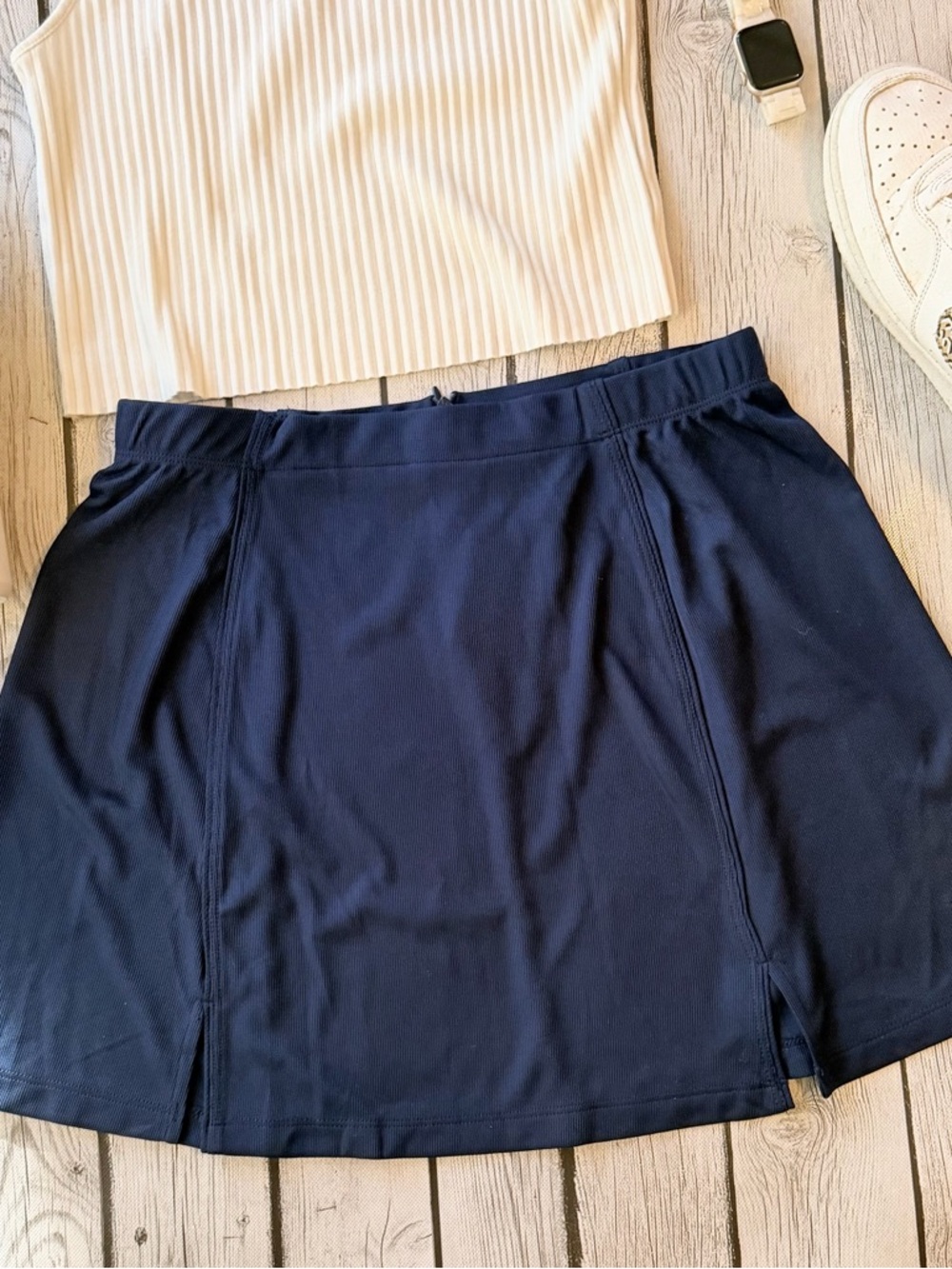 Navy K-Swiss Athletic Skirt